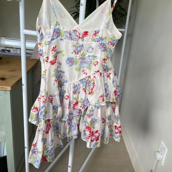 LoveShack Fancy - Marion mini sunDress in Cherry Skies XS - Picture 5 of 7